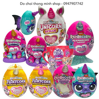 Đồ chơi trứng kì lân Zuru Rainbocorns - Trứng kì lân cánh tiên - Trứng kì lân tiên cá - Bộ sưu tập trứng kì lân cầu vồng