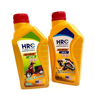 Dầu nhớt xe máy hrc xe ga, số phụ gia nước làm mát chai 800ml hàng hãng