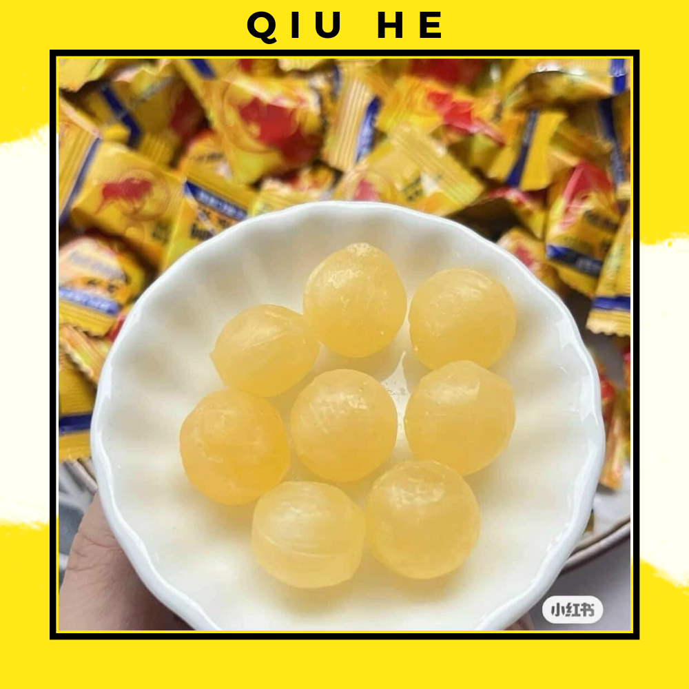 Kẹo bò húc thơm ngon gói 320gr , Viên kẹo ngậm vị bò húc