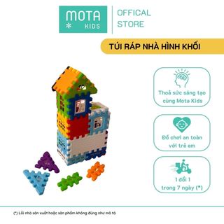  Đồ chơi cho bé Mảnh ghép lắp ráp mô hình nhà 28 mảnh ghép - Hàng chính hãng