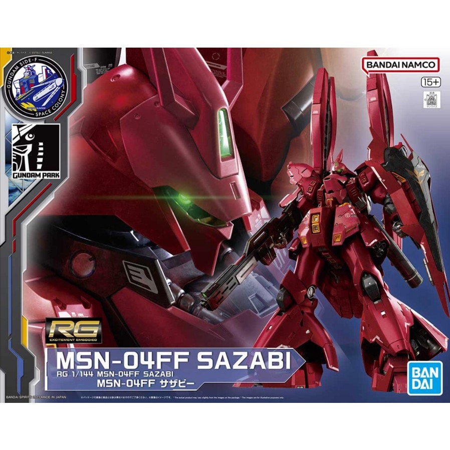 Mô Hình The Gundam Base RG MSN-04FF Sazabi