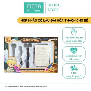  Đồ chơi cho bé Hộp khảo cổ lâu đài hóa thạch - Hàng chính hãng