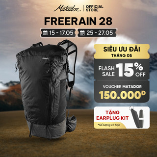 Balo leo núi chống nước Matador gấp gọn Freerain 28 - Hàng chính hãng