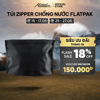 Túi đựng các chai dung dịch chống nước Matador FlatPak Zipper/ Waterproff Toiletry Case - Hàng chính hãng