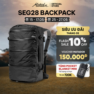 Ba lô du lịch thám hiểm đa năng đeo hằng ngày SEG28 Backpack_Hàng chính hãng, bảo hành 12 tháng