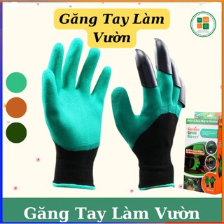 Găng tay - Găng tay làm vườn chuyên dụng có móng vuốt cao cấp bới đất chăm sóc vườn cây - găng tay lao động