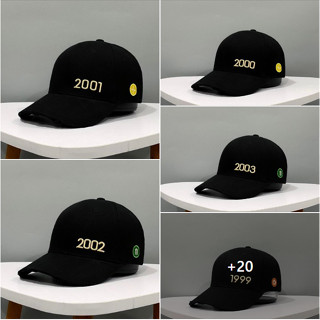 Mũ lưỡi trai đen thêu LOGO nổi Năm Sinh từ 1980 đến 2005 - Mũ năm sinh thêu cung mệnh hottrend