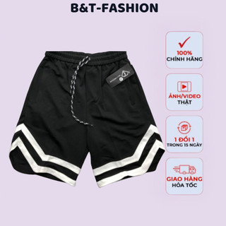 Quần đùi thể thao nam.chất liệu umi co giãn 4 chiều. quần short nam gấu 2 viền trắng.quần short nam