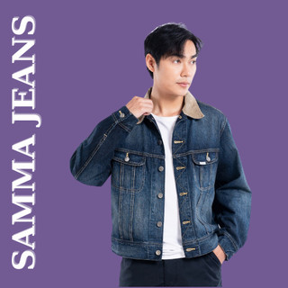 Áo khóac jean nam JK1 áo khoác bò nam unisex siêu đẹp, chất vài denmi cao cấp, thương hiệu Samma Jeans