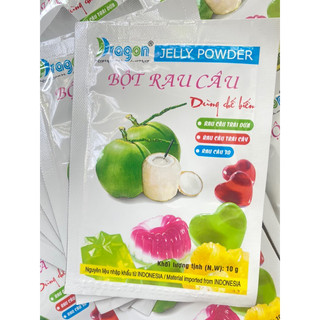 bột rau câu dừa gói 10gr