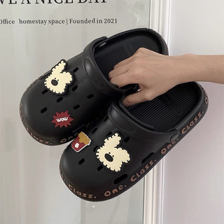 Dép sục,dép cross nam gấu panda phong cách Ulzzang