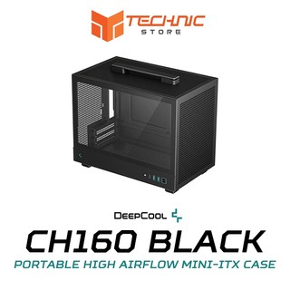 Case máy tính deepcool ch160 black