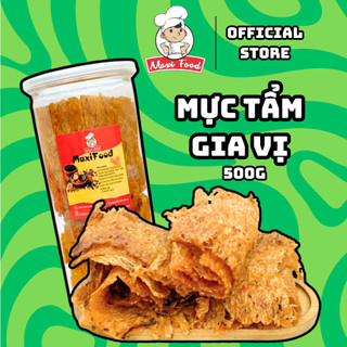 500G Mực Tẩm Gia Vị Nguyên Con NHA TRANG - MAXIFOOD