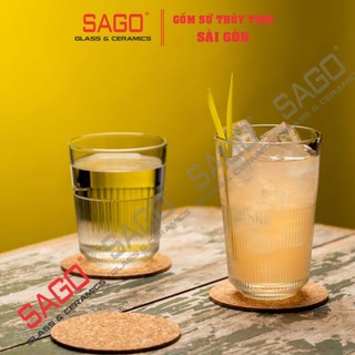 Ly thủy tinh cường lực rayo high ball 355ml | 320ml , tùy chọn dung tích