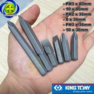 Bộ mũi vít đóng 6 cây kingtony king8036