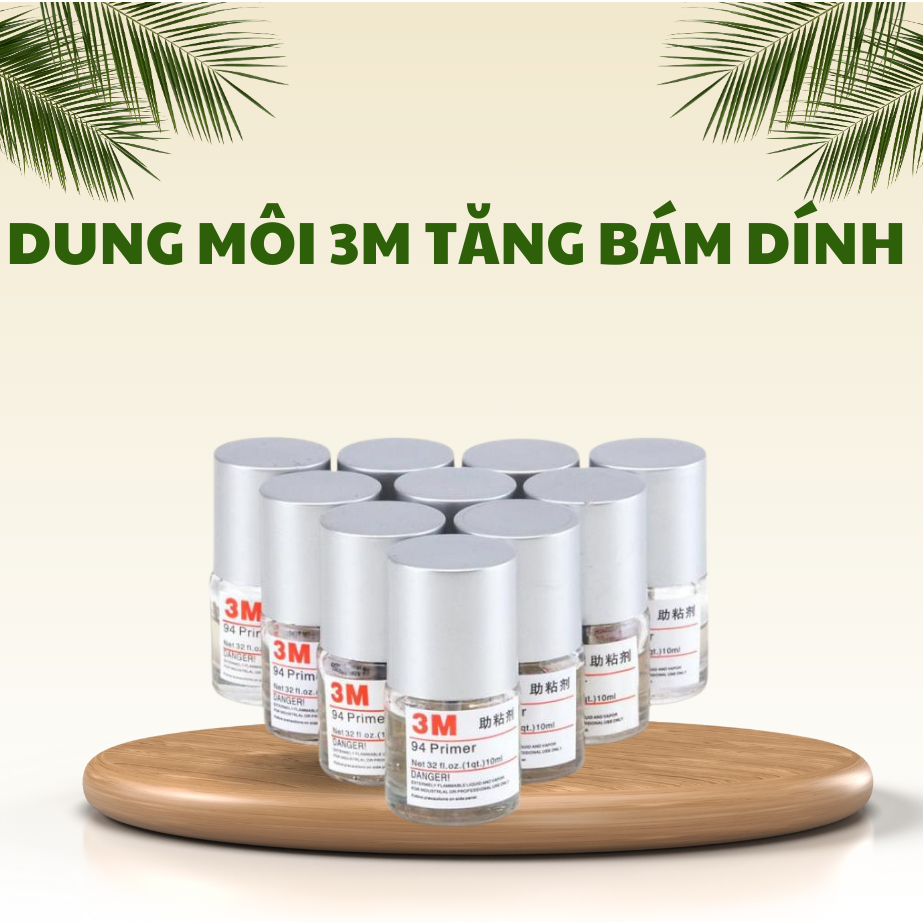 Dung môi 3M tăng bám dính - Keo Nước 3M 94 Primer Hỗn Hợp Dung Môi Hỗ Trợ Dán Tăng Độ Kết Dính Cho L