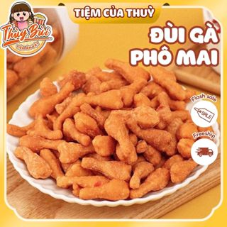 500G Đùi Gà Sấy Phô Mai, Bánh Quẩy Đùi Gà Phô Mai Giòn Tan, đồ ăn vặt, đồ 1k,, Tiệm ăn vặt Thuỳ Bùi