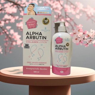 Sữa dưỡng thể trắng da alpha arbutin thái lan dưỡng trắng mềm mại 500ml
