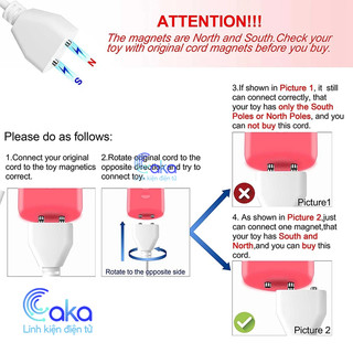 Dây Cáp Sạc USB DC Có Nam Châm Chuyên Dụng 5mm