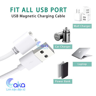 Dây Cáp Sạc USB DC Có Nam Châm Chuyên Dụng 5mm