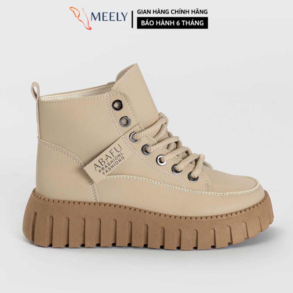 Giày Boots Nữ Đế Cao Bốt Nữ MEELY Phiên Bản Hàn Quốc Trẻ Trung Năng Động - ZY12