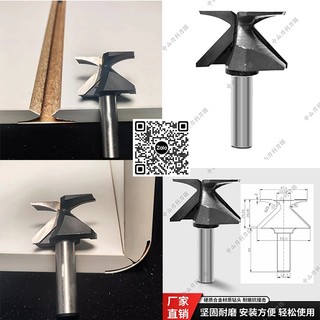 Mũi phay uốn cong uốn góc nhỏ r18,r30,r50 dành cho gỗ công nghiệp cốt cnc,máy soi tay cốt 12.7mm
