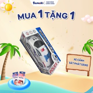Đồ Chơi Xe Cảnh Sát Phát Sáng - Mua 1 Bịch Bỉm Sumoki Nhật Bản tặng quà