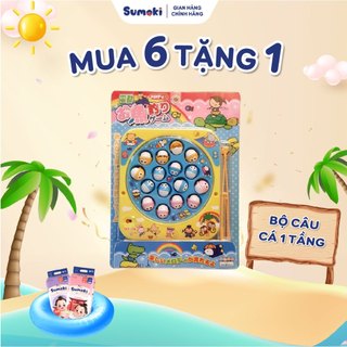 Bộ câu cá bấm nhạc cho bé - Mua 6 bịch bỉm Sumoki Nhật Bản tặng quà