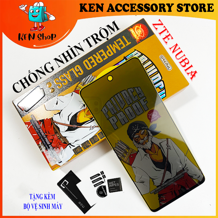 Cường lực CHỐNG NHÌN TRỘM cho ZTE NUBIA NEO 5G/ Blade A52 Lite/ Blade  A54/ Blade  A72 5G/ Blade  A7