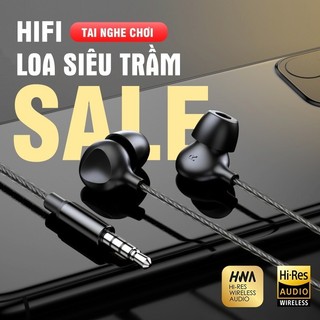 Vis 3.5mm Premium Super Bass – Tai nghe bass mạnh, âm thanh rõ, kết nối nhanh qua jack 3.5mm.