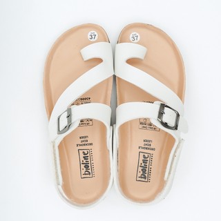 PUK20 - Giày Sandal Birken Đế Trấu BIOLINE Official Thiết Kế Unisex Quai Da PU Xỏ Ngón Cách Điệu