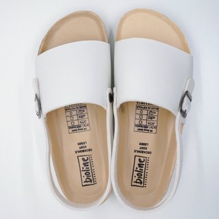 PUK22 - Sandal Birken Đế Trấu BIOLINE Official Thiết Kế Unisex Quai Cách Điệu Da PU