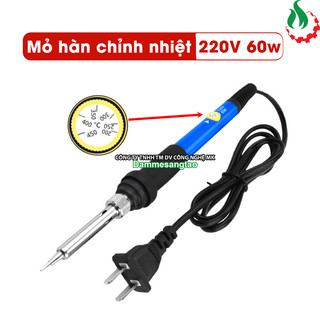 Mỏ hàn chì điều chỉnh nhiệt độ 220v 60w