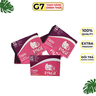 Giấy in A5, giấy photo A5 PaGi (500 tờ/ram)