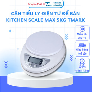 Cân Tiểu Ly Điện Tử Nhà Bếp Mini Định Lượng 1g 5kg Làm Bánh Độ Chính Xác Cao Tặng Kèm Pin TM