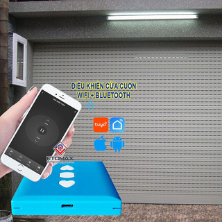 Bộ điều khiển cửa cuốn qua điện thoại TUYA SMART dành cho mã cố định các loại tần số 330/315/433/430/350/310 Mhz