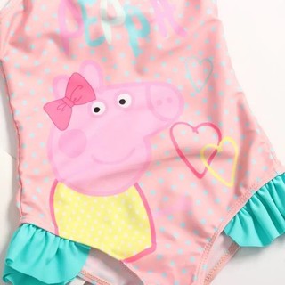 Đồ bơi bé gái Heo peppa hồng
