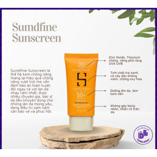  Kem chống nắng Sumdfine hàng chính hãng 