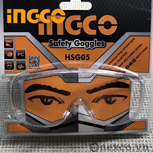 INGCO Kính bảo hộ HSG05 Chính Hãng
