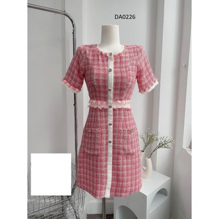 Đầm Bigsize Nữ Tú Mỡ Thiết Kế Trẻ Trung Đầm Chữ A Jeny Đi Làm Dạo Phố Đủ Size 45-80kg DA0226