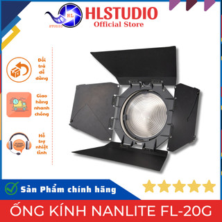 Ống Kính NanLite FL-20G Cho Đèn Forza 300, 500 - Góc Chiếu Sáng Linh Hoạt, Độ Sáng Cao HL Studio