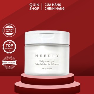 Toner pad làm dịu, hỗ trợ giảm mụn needly daily toner pad