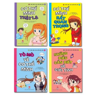 Sách - Bộ 4 cuốn Thắc mắc của tuổi mới lớn