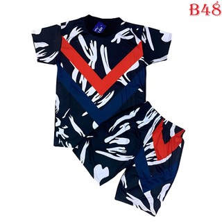 Bộ Mặc Nhà Thể Thao Nam Phong Cách, Bộ quần áo bé trai thun lạnh 3D