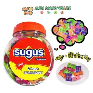 Kẹo Sugus Hương Trái Cây 480g 160 Viên