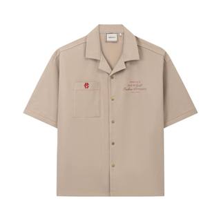 Áo sơ mi mikenco old but gold khaki shirt