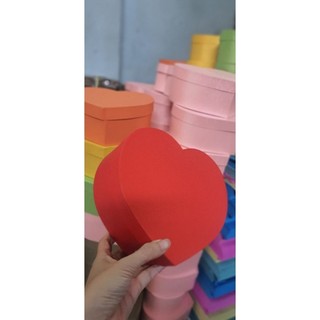 Hộp quà trái tim 18cm cao 6cm