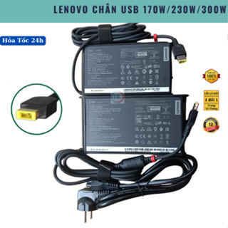 [Sạc Zin] Sạc Laptop Lenovo 135W 170W 230W 300W Chân Vuông USB