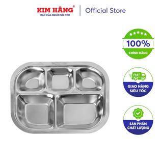 Khay ăn trẻ em inox 304 Kim Hằng KHG9200