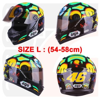 [TẶNGTÚIĐỰNG + KHĂNTRÙM + BH12THÁNG] Nón Bảo Hiểm Fullface AGU tem B01 A138